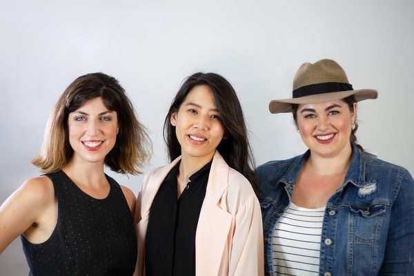 Carly Miller, Amanda Chang, and Sonora Rowan run Eagle and Child Productions 