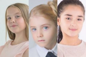 Eden Brennan, Holly Hajbok and Abrish Khan Bluebell Wood Adventure