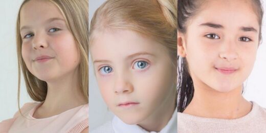 Eden Brennan, Holly Hajbok and Abrish Khan Bluebell Wood Adventure