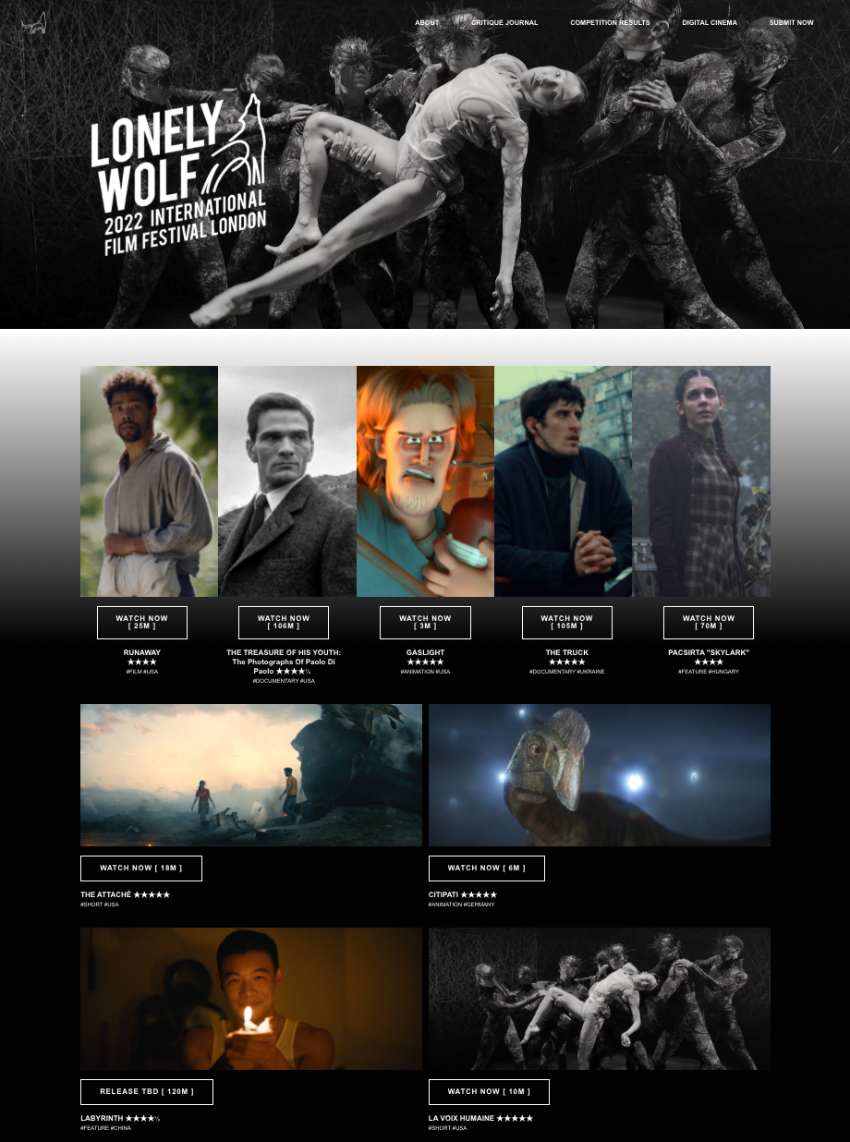 Lonely Wolf Film Festival_indieactivity